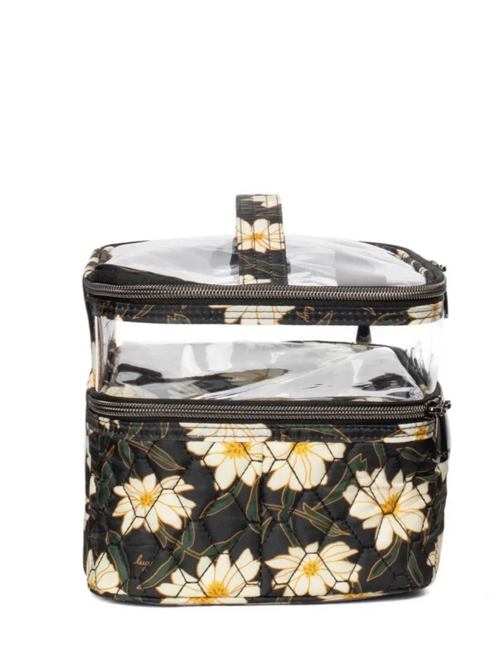 NWT Lug Whoosh Clearview Cosmetic Case in Autumn Daisies